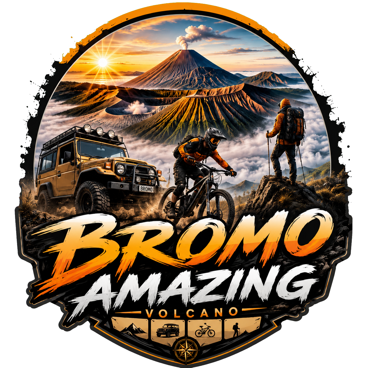 Bromo Amazing Volcano